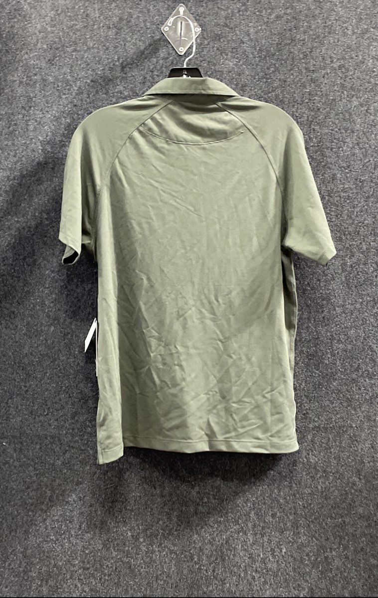 Kenneth Cole Men's Green Active Moisture Wicking Polo Shirt NWT Sz S