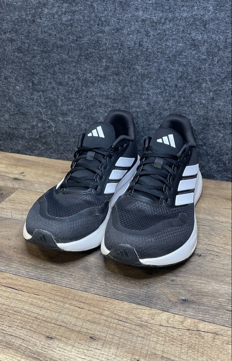 Adidas Duramo 10 Core Black Cloud White Running Shoes Size 10