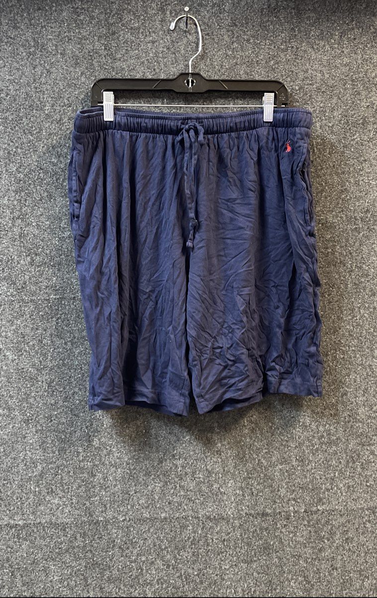Polo Ralph Lauren Men's Navy Blue Knit Sleep Lounge Shorts Cotton Modal Sz XL