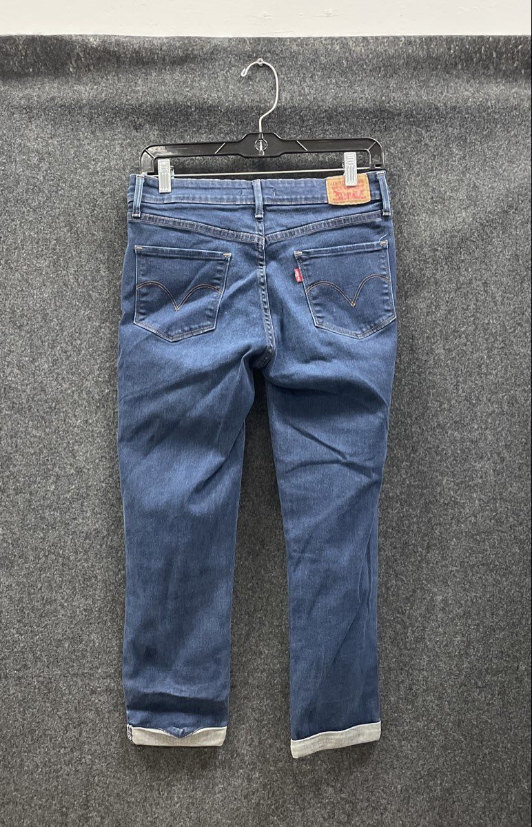 Levi's Women's Mid Rise Skinny Blue Denim Jeans Size 30