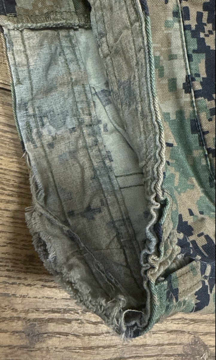 USMC Military Issue Men's MCCUU Combat Trousers MARPAT Woodland Camo Sz L Reg