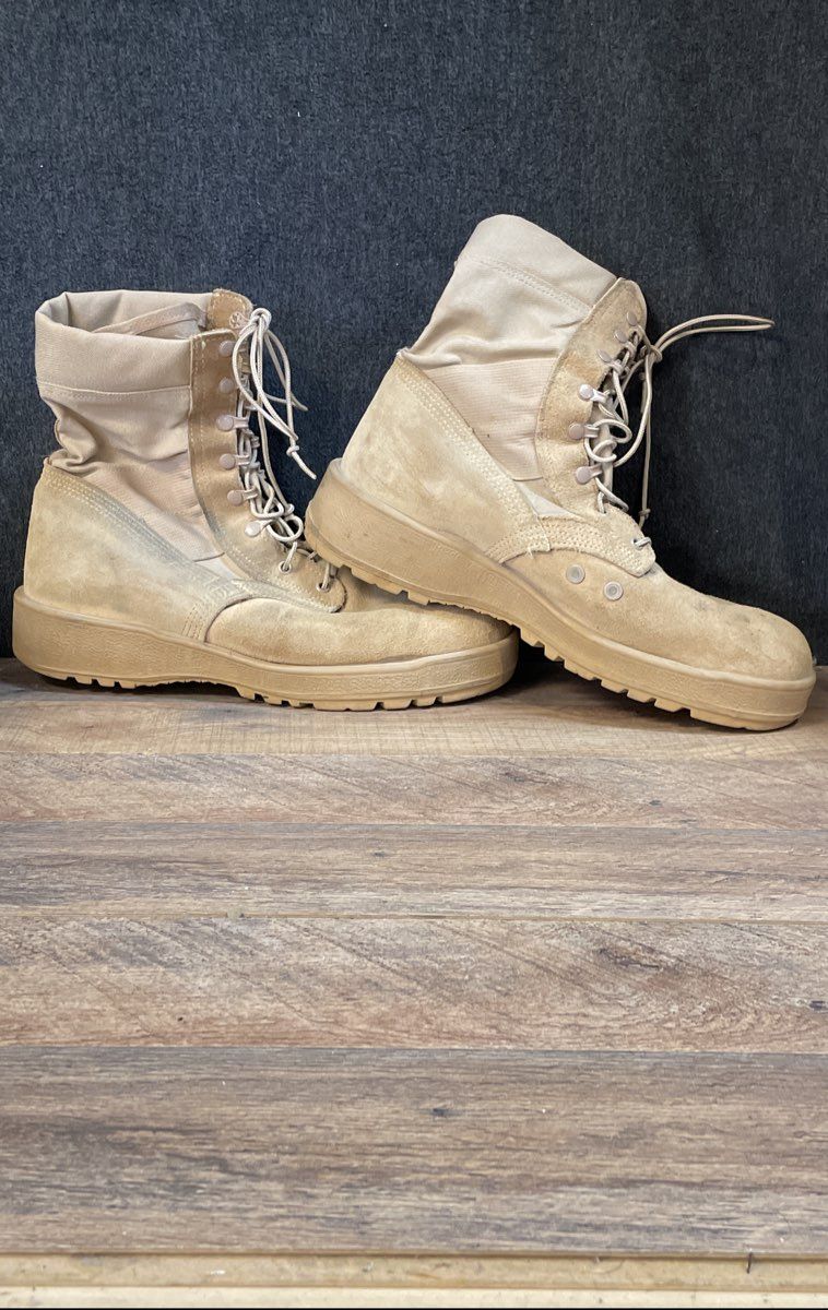 Altama Tan Desert Hot Weather Military Combat Boots Size 12W