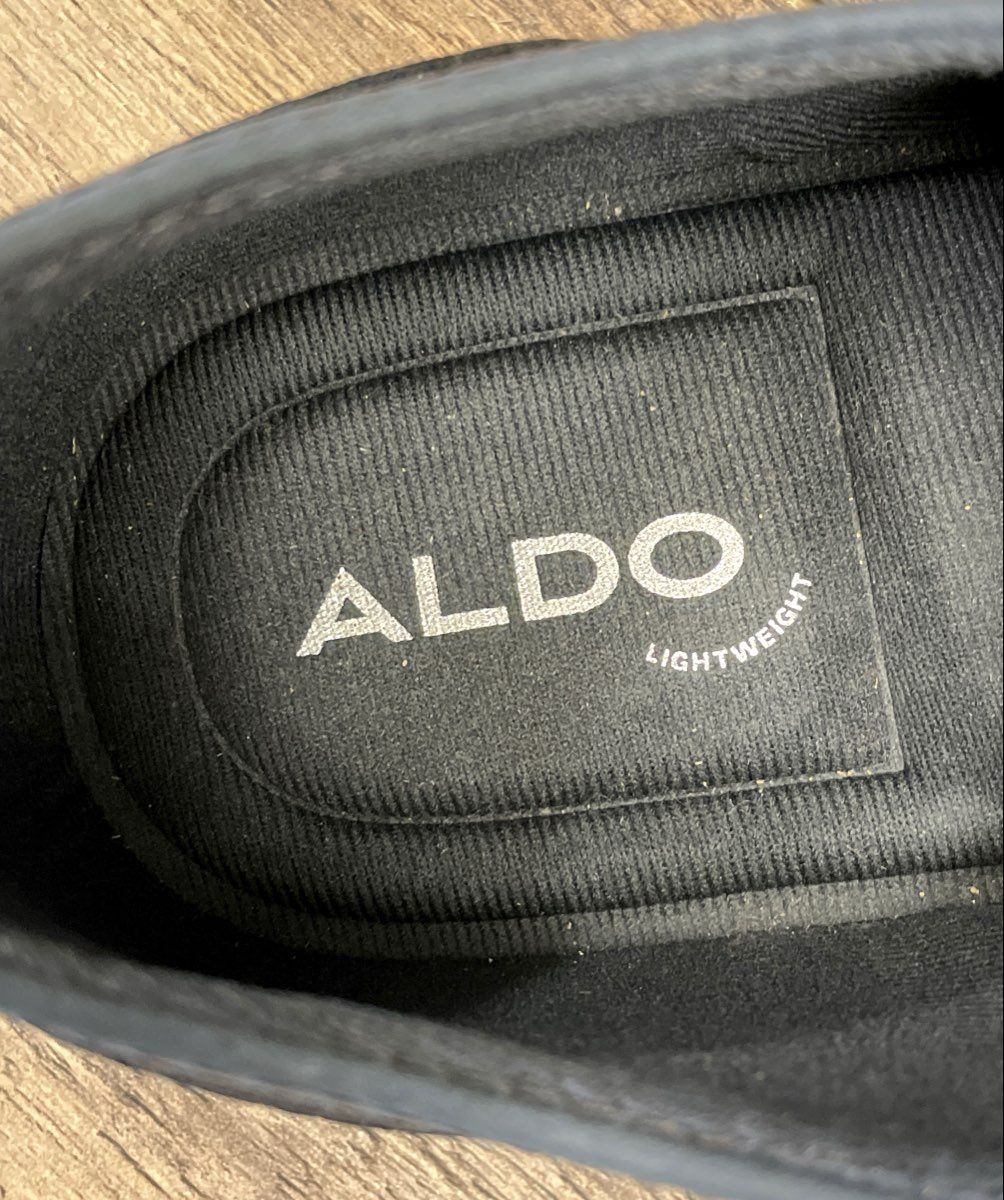 Aldo Blue Wingtip Brogue Derby Lightweight Dress Sneaker Size 9.5