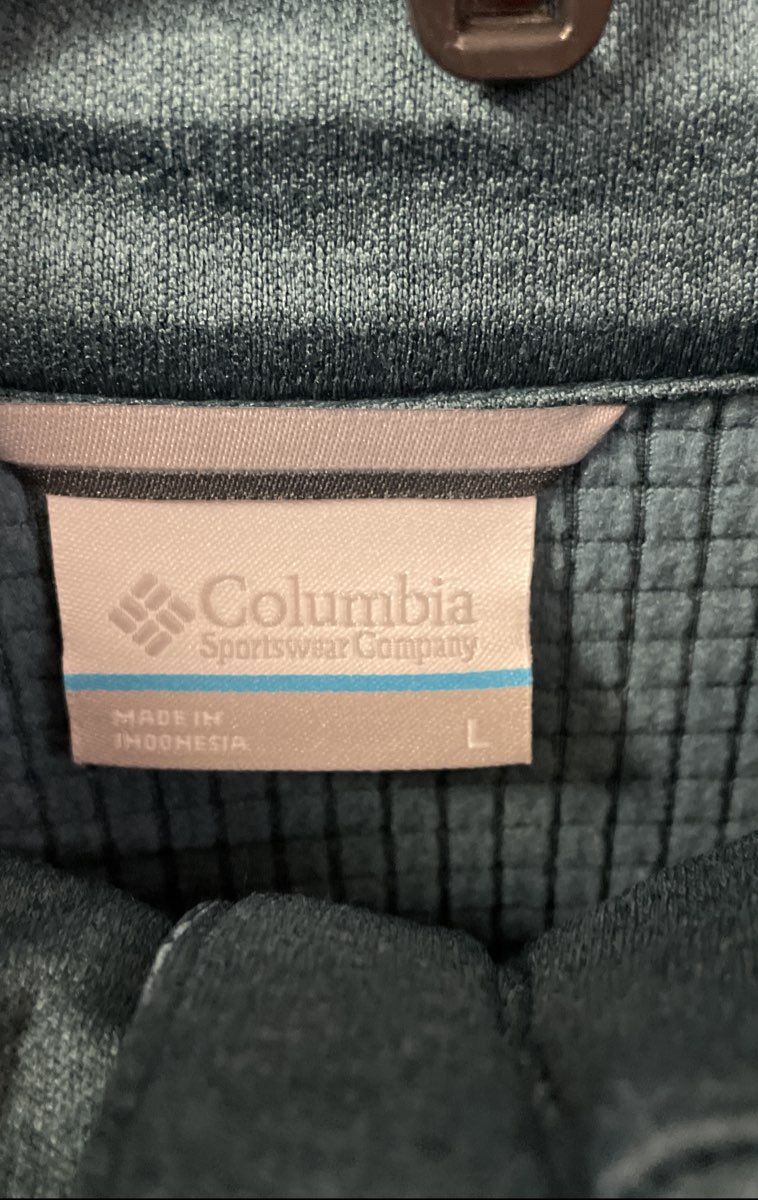 Columbia Women's Rowell Junction Half Zip Pullover Teal Active Fit Sz L NWT