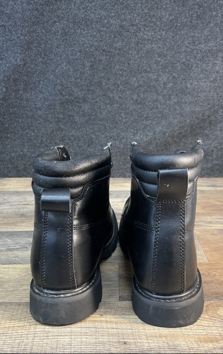 Arctiv8 Steel Toe Insulated Water Resistant Black Work Boots Men's Size 10