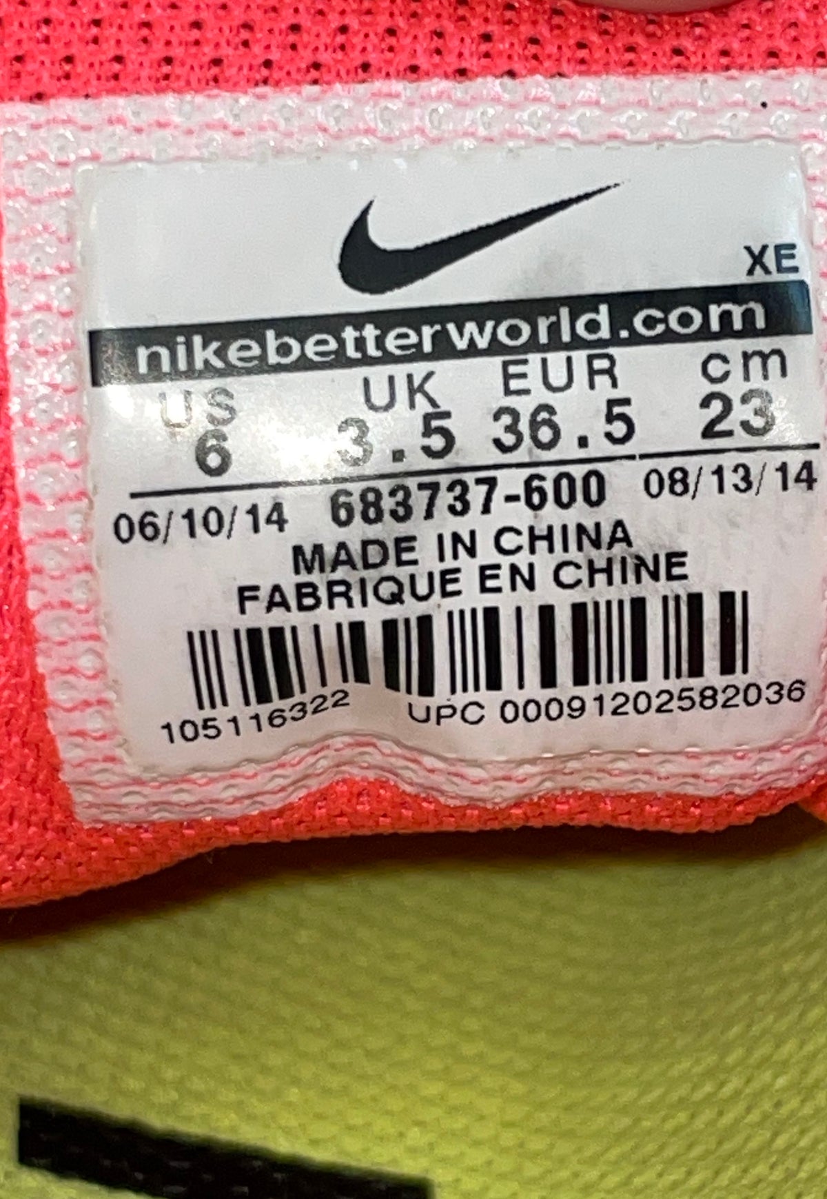 Nike Air Zoom Structure 18 Black Pink Jade Women's Running Shoes Size 6