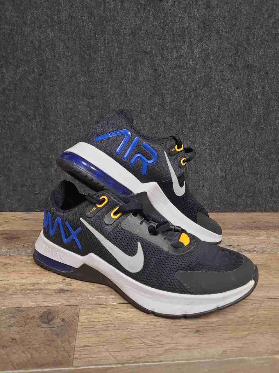 Nike Air Max Alpha Trainer 4 Anthracite Blue Yellow Size 10.5