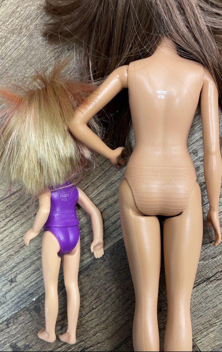 Mattel Barbie Doll Lot of 5 Modern Dolls with Chelsea & Mixed Fashion Clothes