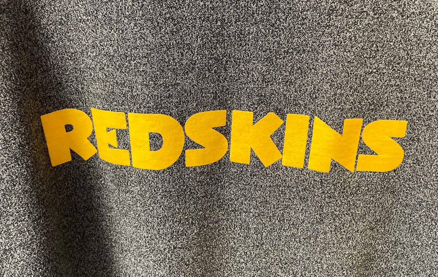 NFL Pro Line Washington Redskins Gray Heather Sherpa Lined Zip Up Hoodie Sz L