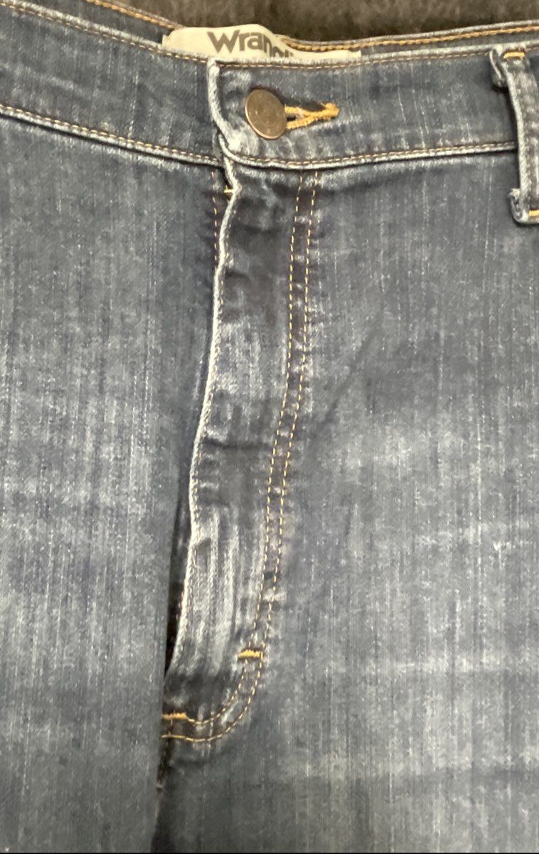 Wrangler Authentics Men's Blue Straight Leg Jeans Sz 36x30