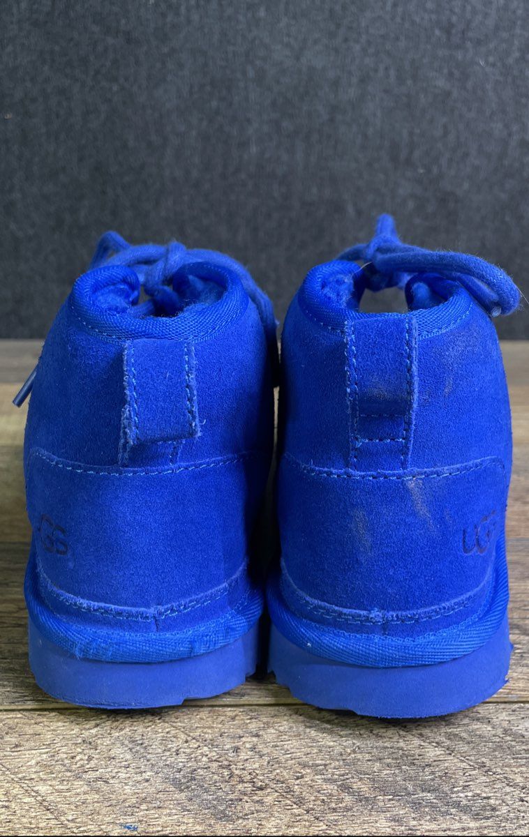 UGG Neumel II Blue Suede Youth Chukka Boots Size 1