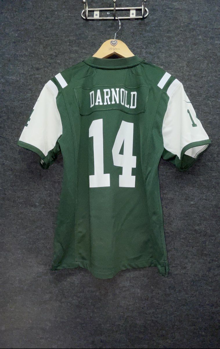 Nike NFL Youth NY Jets Sam Darnold #14 Jersey Green Sz L 14/16