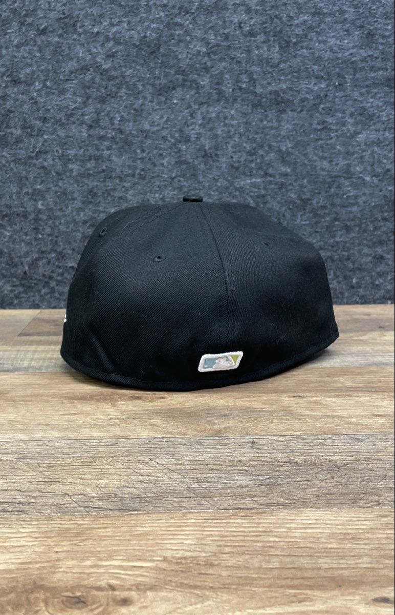 New Era San Francisco Giants 2012 World Series 59FIFTY Fitted Hat Black Sz 7 1/4
