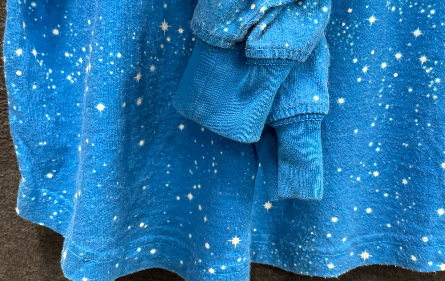 Spirit Jersey Women's Disney Star Wars Endor Ewok Blue Galaxy Shirt Sz XS