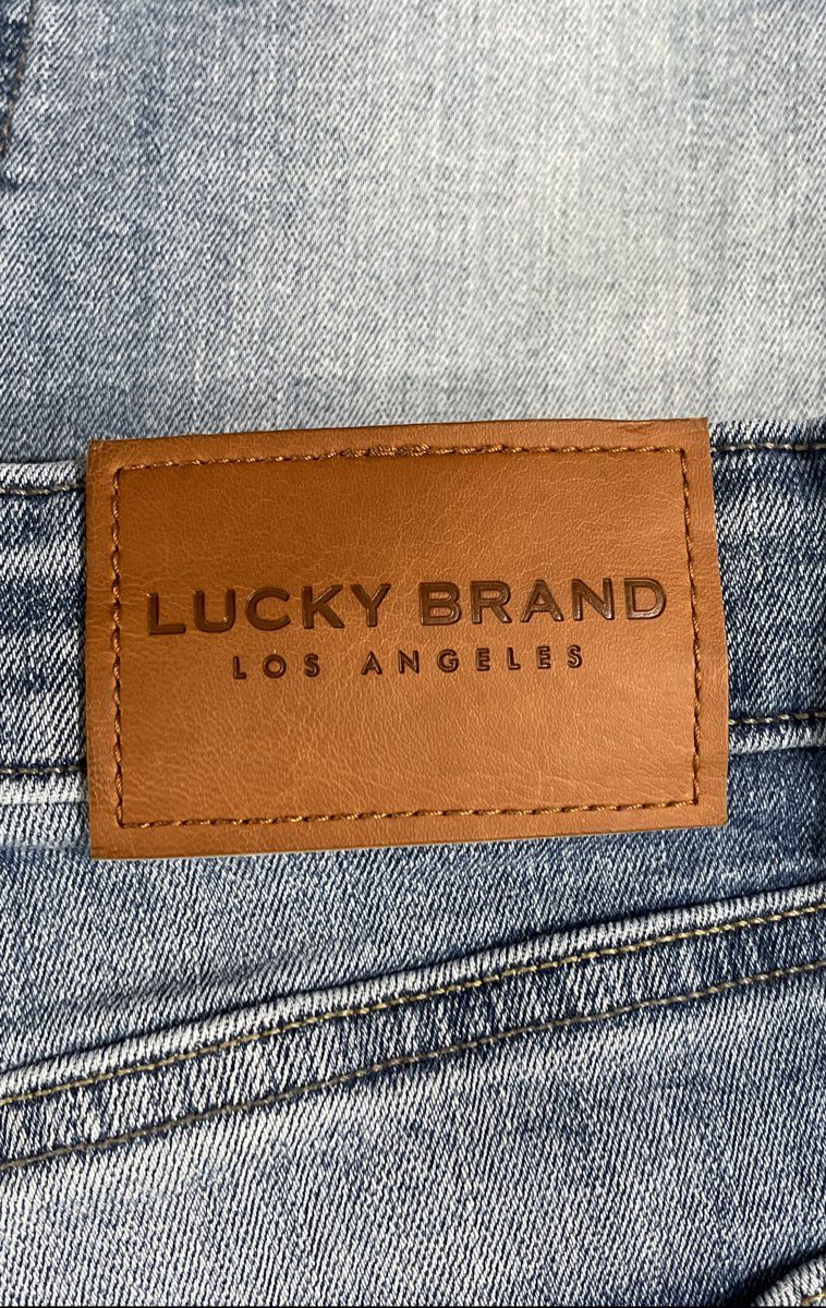Lucky Brand Women's Light Wash Blue High Rise 5-Button Fly Skinny Jeans Sz 10