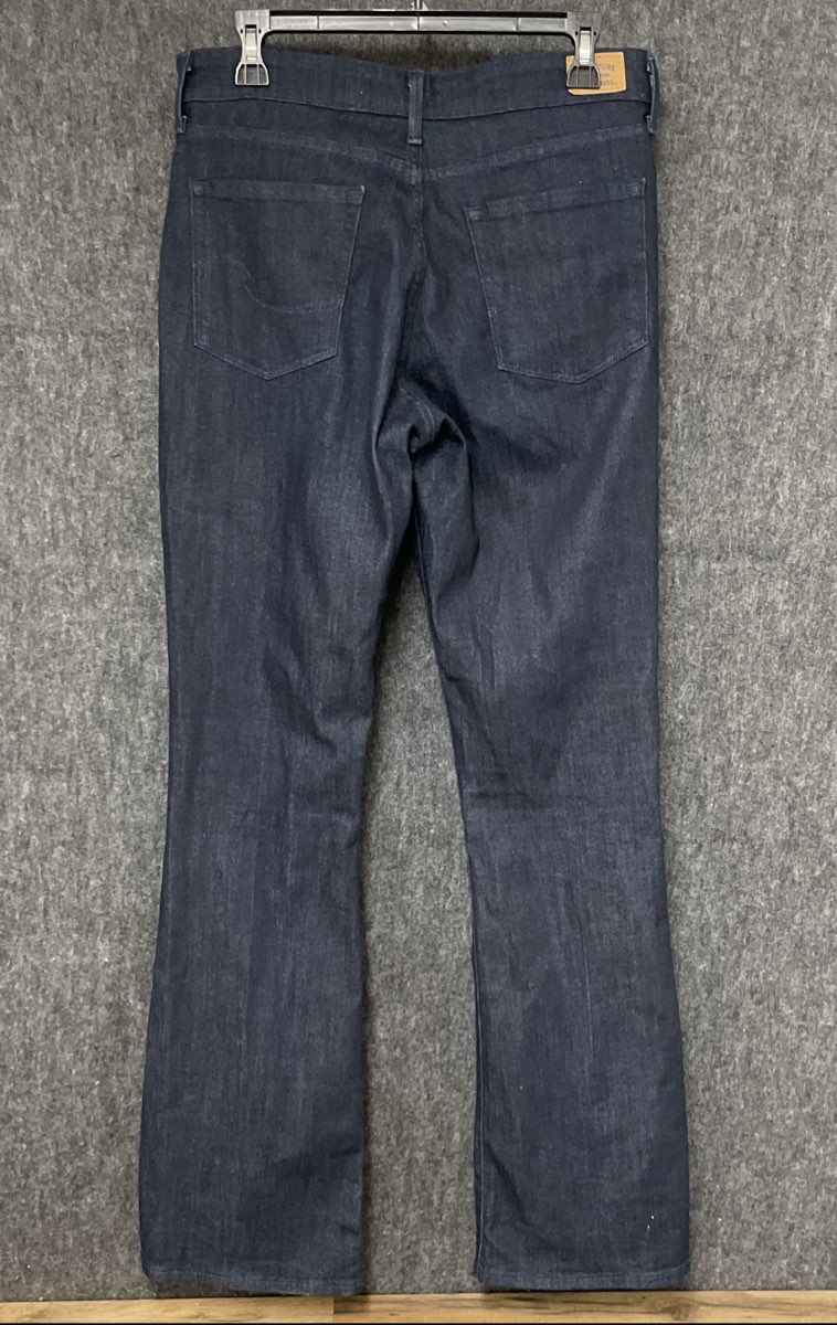 Signature by Levi Strauss Women's Mid Rise Bootcut Dark Wash Jeans Sz 10L