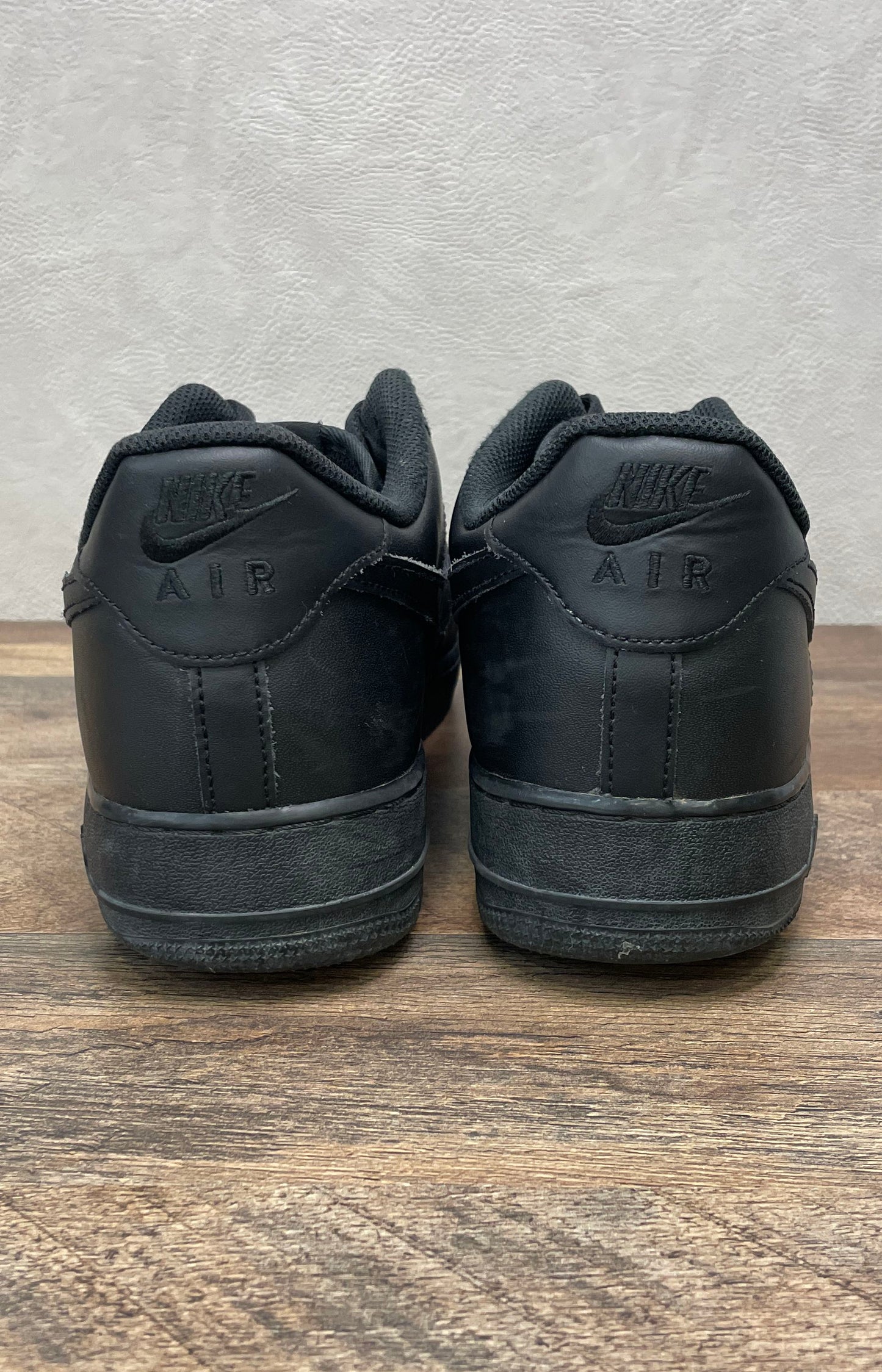 Nike Air Force 1 '07 Low Triple Black Men's Sneakers Size 13