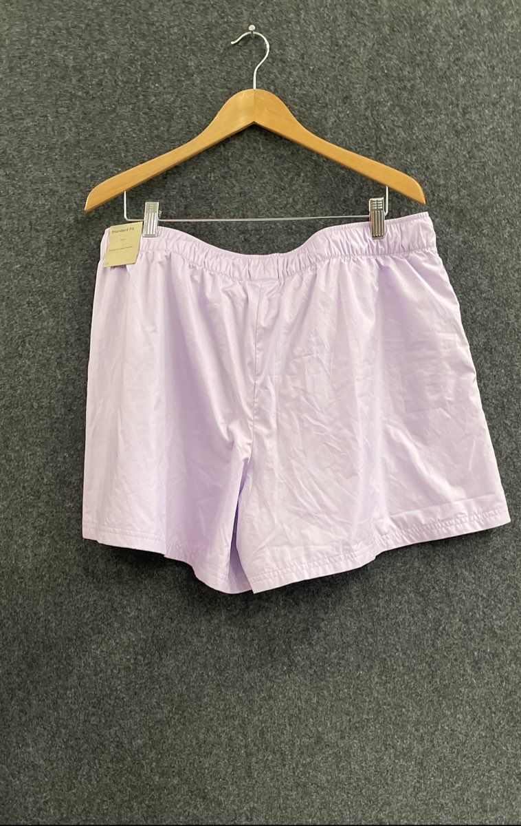 Nike Women's Lavender Mesh Lined Recycled Athletic Shorts NWT Sz XL