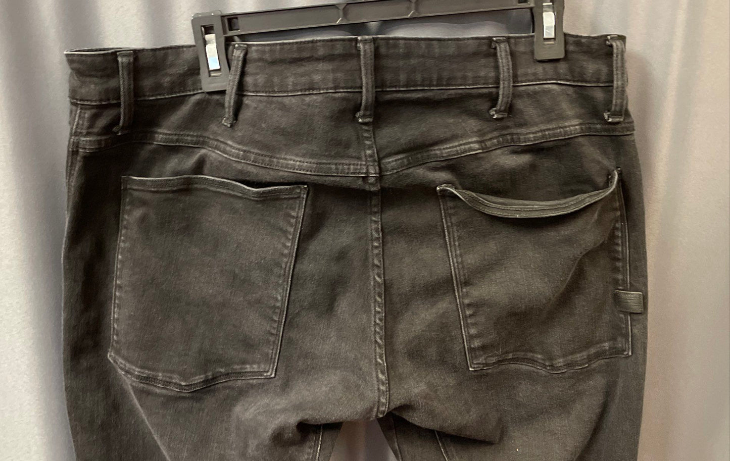 G-Star Raw Men's Air Defense Skinny Black Faded Jeans Sz 38x32