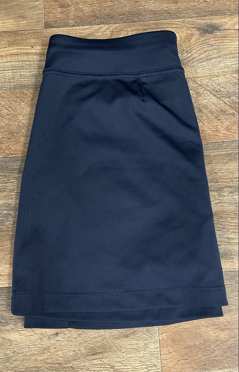 PGA Tour Women's Navy Blue Airflux Performance Stretch Golf Skirt Size M