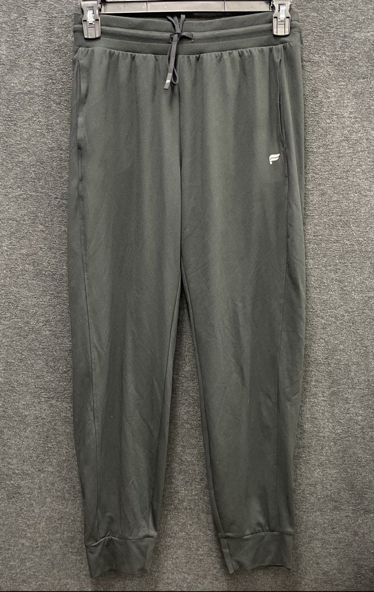 Fabletics Men's Cloud Jersey Jogger Black Performance Sweatpants Sz M NWT