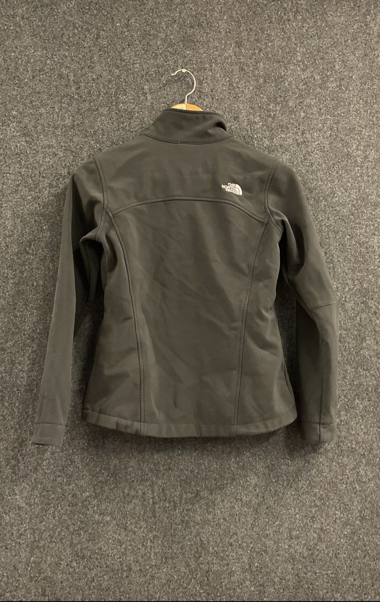The North Face Women's Apex Bionic Softshell Jacket Black Full Zip Size S