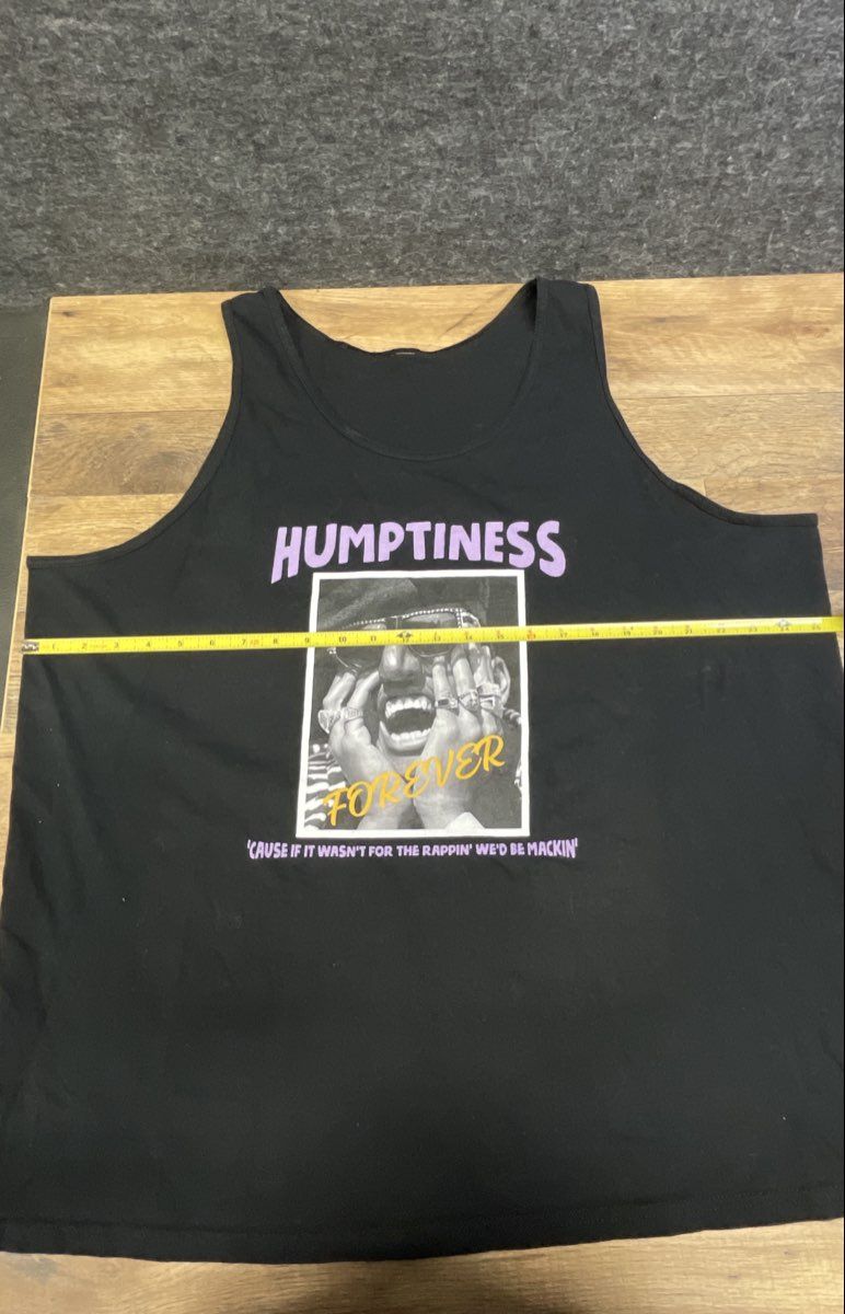 Digital Underground Humpty Hump Black Tank Top Humptiness Forever Men's Sz 2XL