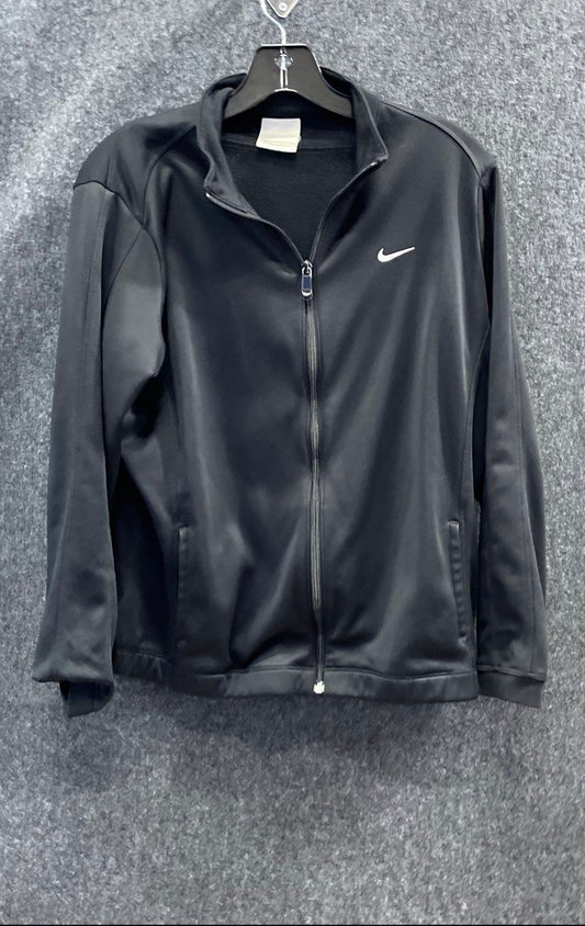 Nike Golf Women's Black Therma-FIT Full Zip Mock Neck Fleece Jacket Sz L
