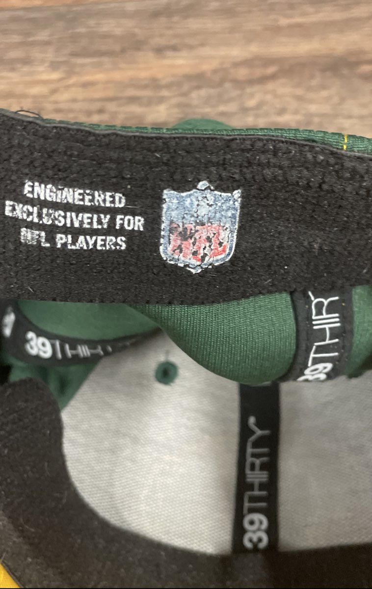 New Era Green Bay Packers NFL 1919 On-Field Sideline 39THIRTY Hat Cap Sz L/XL