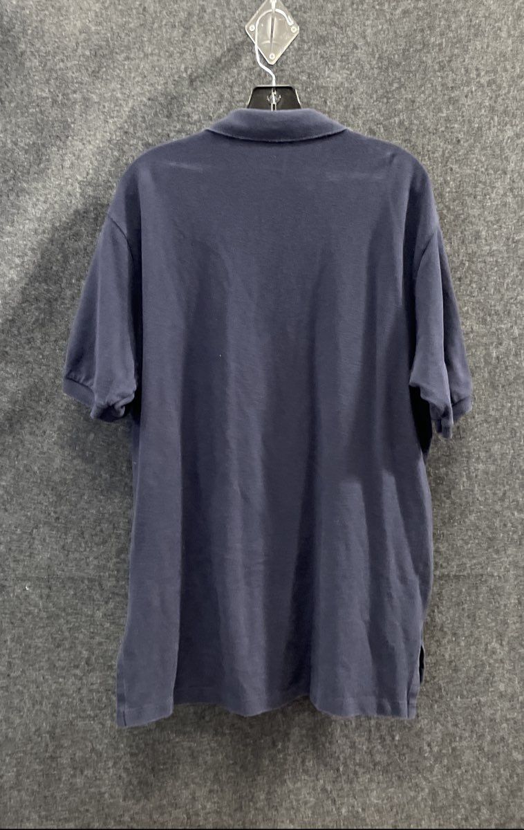 Polo Ralph Lauren Men's Dark Blue Short Sleeve Cotton Pique Polo Shirt Sz L