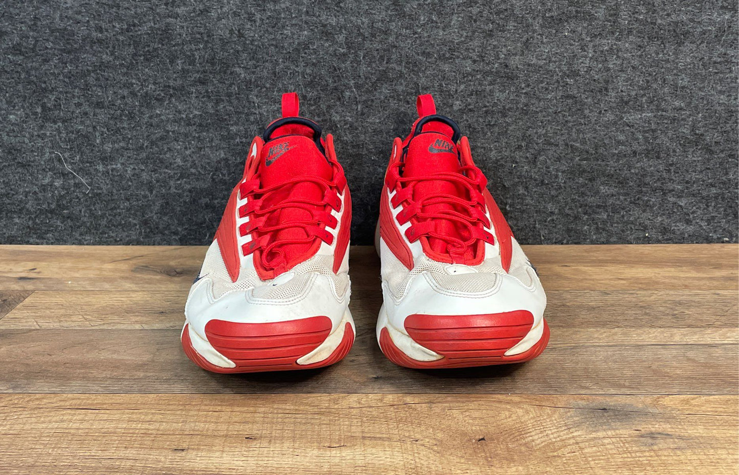 Nike Zoom 2K White University Red Black Lifestyle Sneakers Men's Size 14