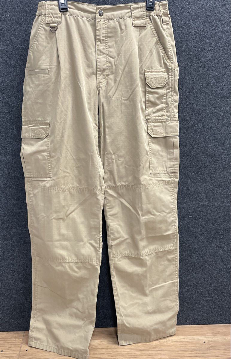 5.11 Tactical Men's Khaki Tactical Series Ripstop Cargo Pants Sz 36x36