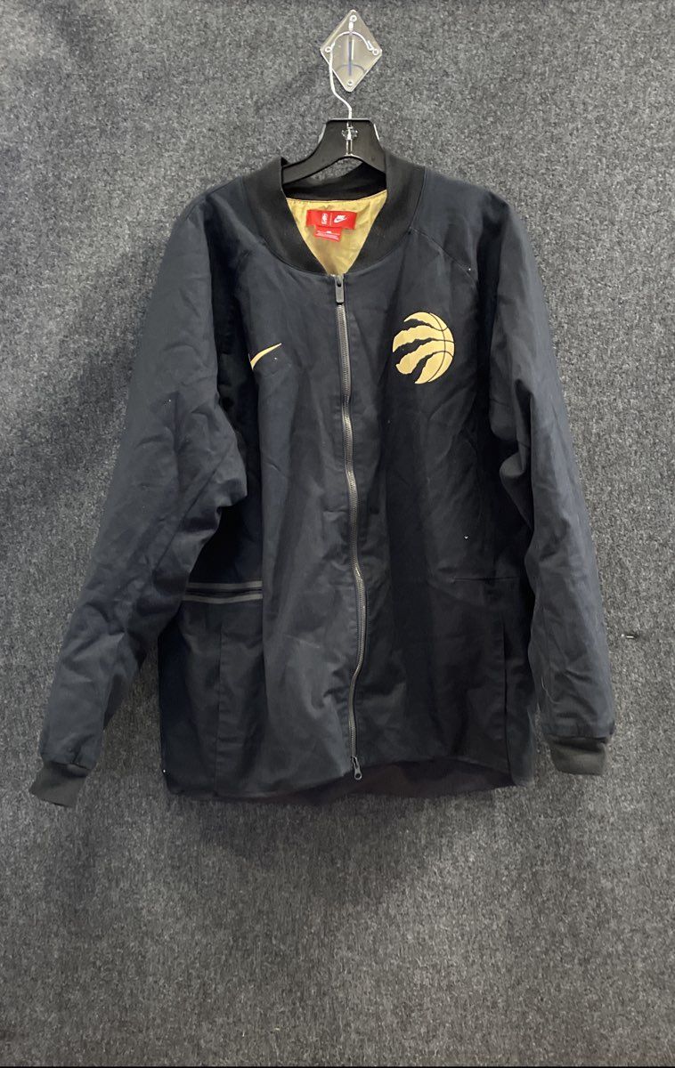 Nike Women's Toronto Raptors North City Edition Basketball Jacket Black Sz XL