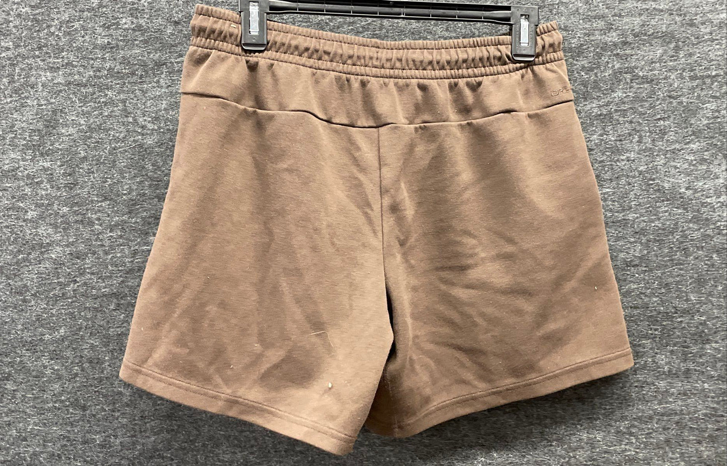 Nike Men's Brown Dri-FIT Training Shorts Elastic Waist Drawstring Pockets Sz M