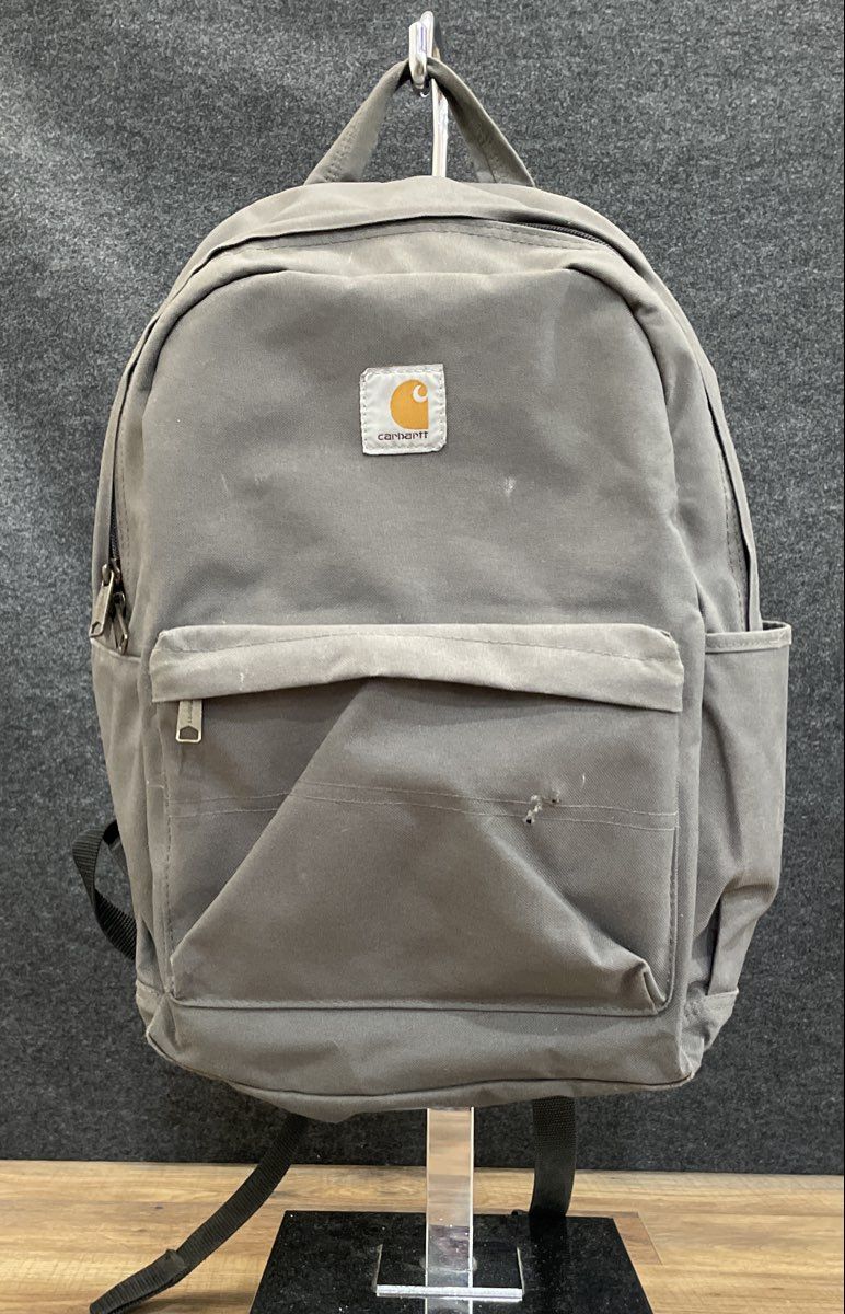 Carhartt Gray Essentials Backpack Daypack Bookbag Travel Work Bag