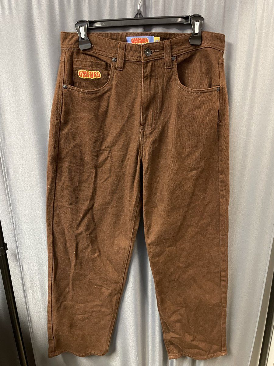 Empyre Women's Brown Loose Fit Skate Jeans Denim NWT Sz 30