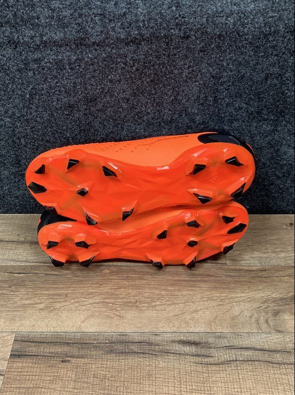 Adidas Predator Accuracy.3 Laceless FG Soccer Cleats Solar Orange Size 7.5