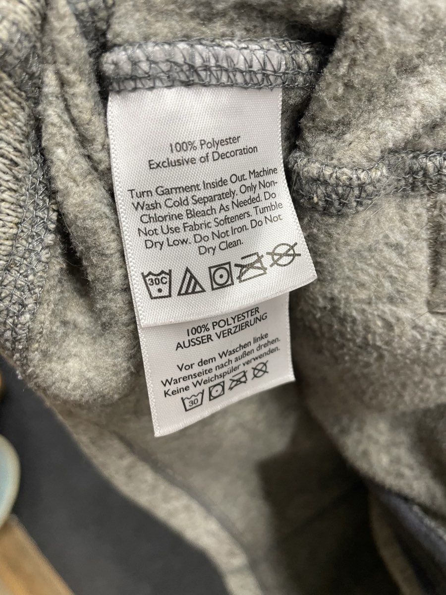 Eddie Bauer Men's Grey Marled Sweater Fleece Full Zip Mock Neck Jacket Sz S