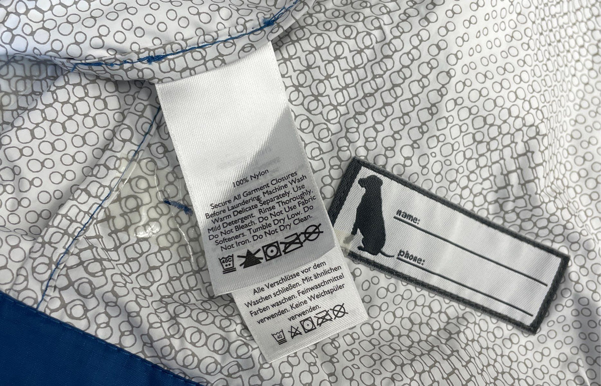 Eddie Bauer Kids Blue WeatherEdge Lightweight Hooded Zip Up Jacket Sz L 12