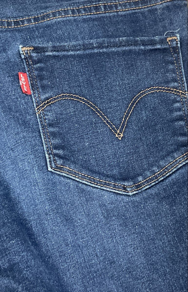 Levi's Women's Mid Rise Skinny Blue Denim Jeans Size 30