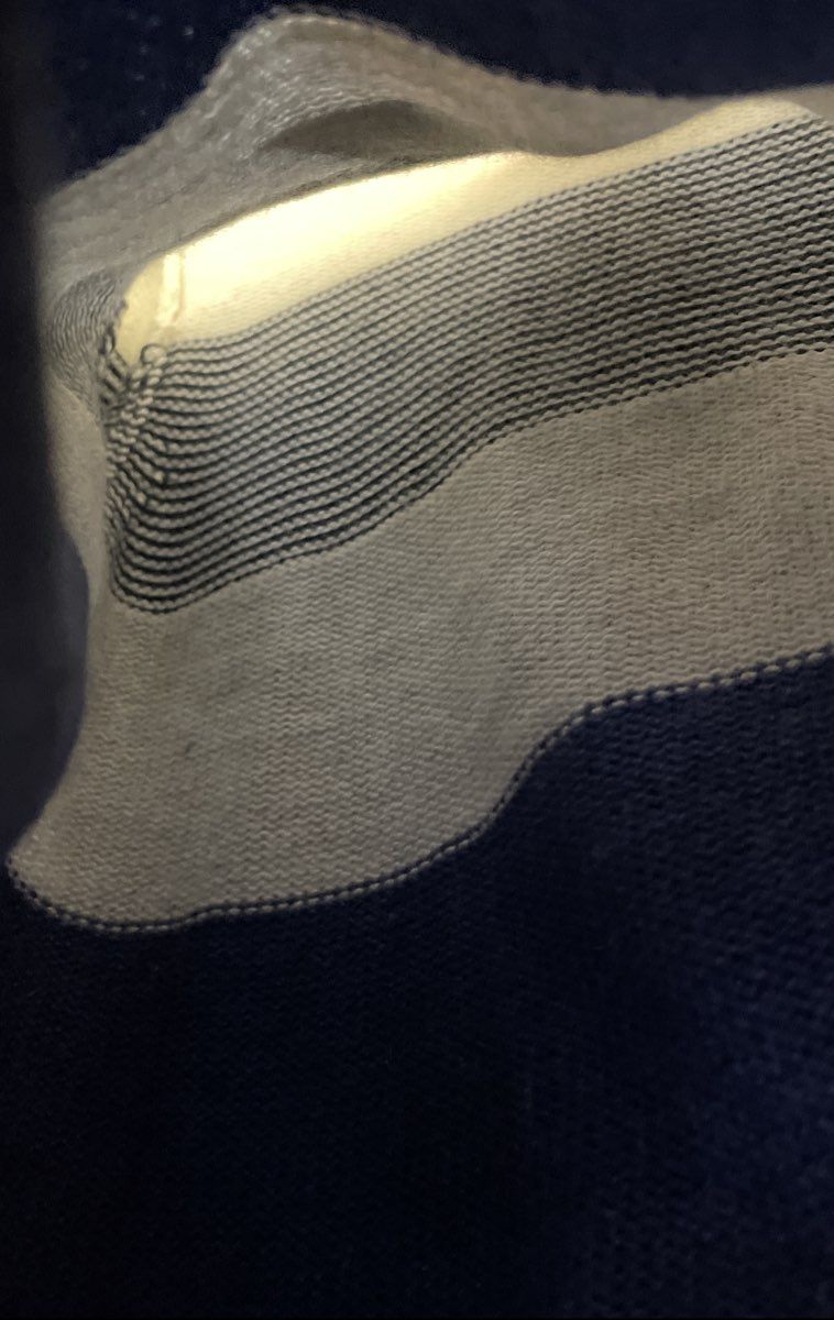 Mayoral Boys Blue White Gray Striped Knitwear Sweater NWT Sz 4