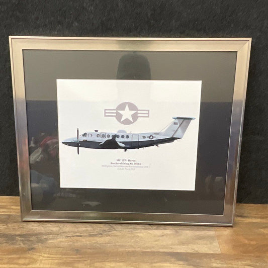 U.S. Air Force 2010 Framed Print MC 12W Huron Beechcraft King Air 350ER (ISR)