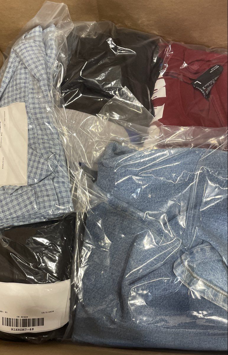 20 Lb Bulk Lot Assorted Reseller Clothing Nike Michael Kors Calvin Klein