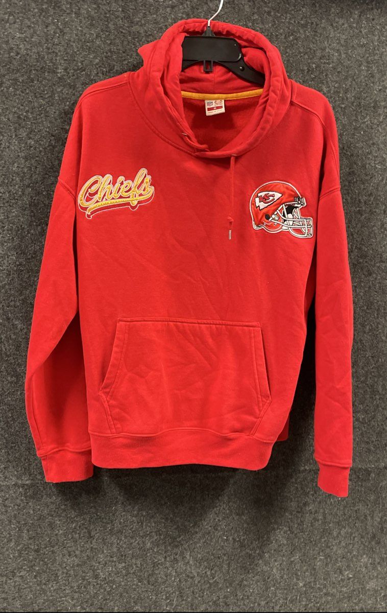 Ultra Game Men's Kansas City Chiefs Red Hoodie Chiefs Kingdom Arrowhead Sz M