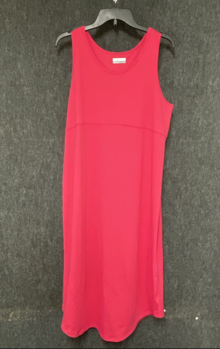 Columbia Women's Freezer III Dress Ultra Pink Sleeveless Activewear Sz L