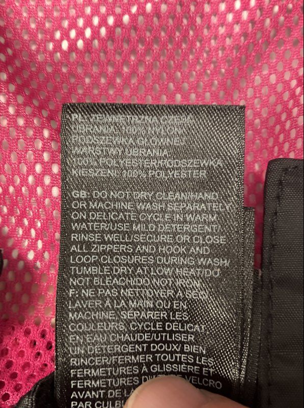 The North Face Girl's HyVent Windbreaker Hooded Black Pink Jacket Sz M 10/12