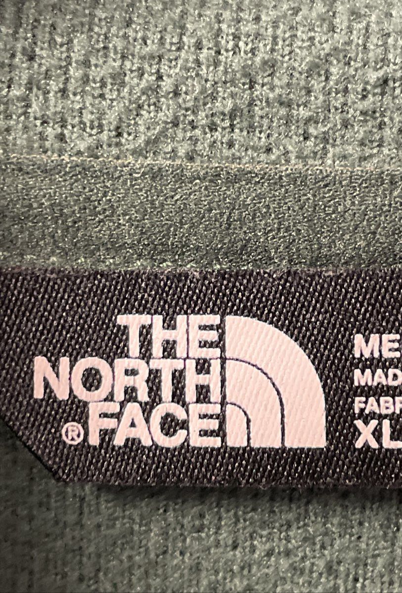 The North Face Men's Canyonlands Full Zip Hoodie Green Heather Fleece Jacket XL