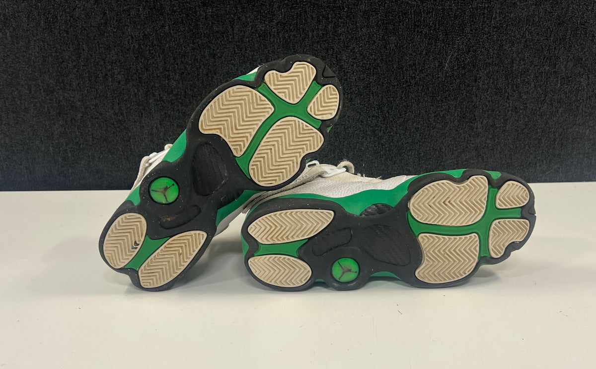 Air Jordan 6 Rings White Lucky Green Black Youth Size 5Y