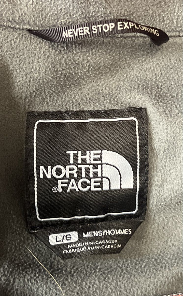 The North Face Men's Apex Bionic Softshell Jacket Orange Full Zip Sz L