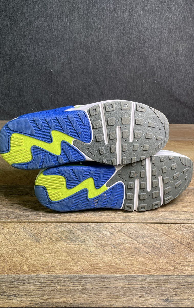 Nike Air Max Excee Grey Blue Volt Youth Sneakers Size 5Y